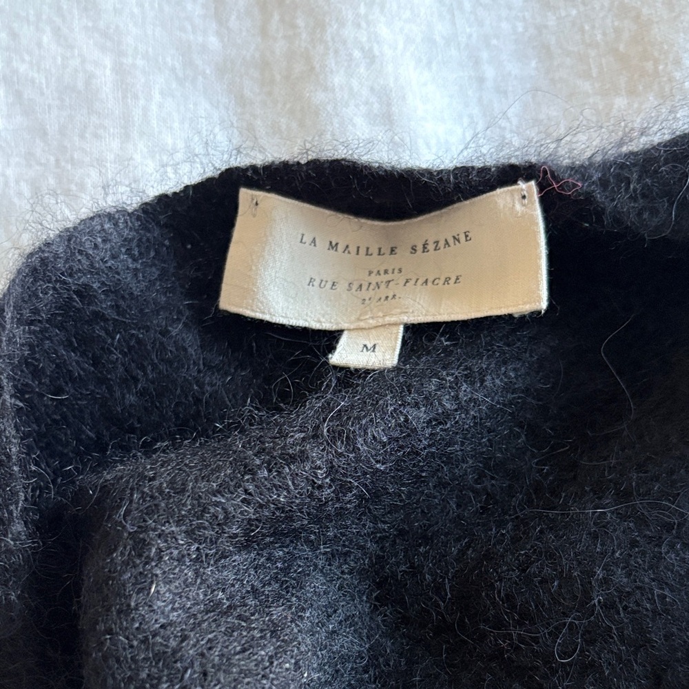 Sezane Barry Cardigan black - Picture 4 of 8